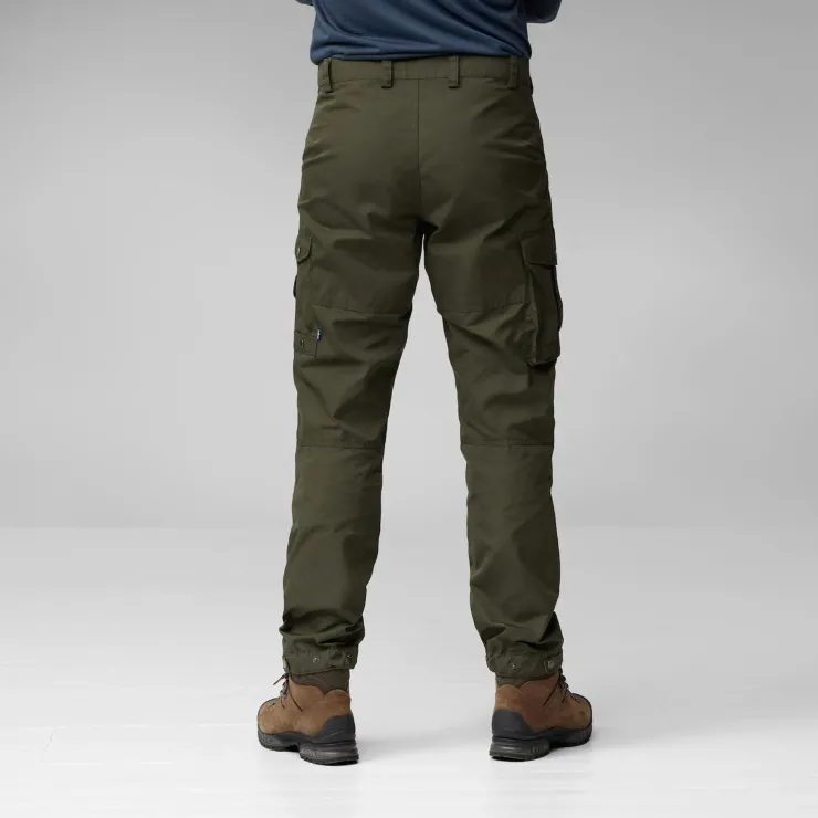 Trousers & Leg Wear-Fjallraven Mens Vidda Pro Trousers - Dark Grey-Black