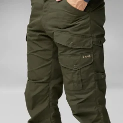 Trousers & Leg Wear-Fjallraven Mens Vidda Pro Trousers - Dark Grey-Black