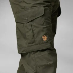 Trousers & Leg Wear-Fjallraven Mens Vidda Pro Trousers - Dark Grey-Black