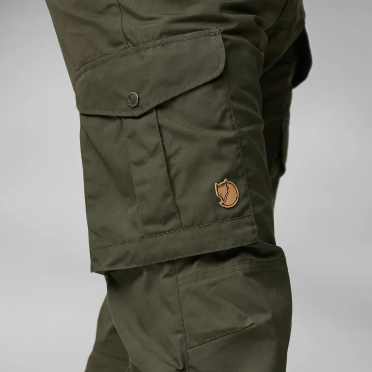 Trousers & Leg Wear-Fjallraven Mens Vidda Pro Trousers - Dark Olive-Black