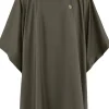 Waterproof Jackets|Waterproof Jackets-Fjallraven Poncho - Dark Olive