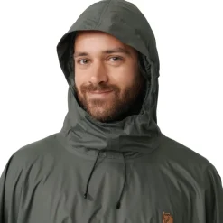 Waterproof Jackets|Waterproof Jackets-Fjallraven Poncho - Graphite
