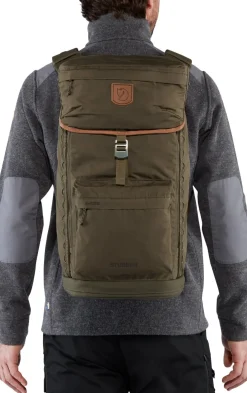 Day Packs-Fjallraven Singi Stubben - Dark Olive