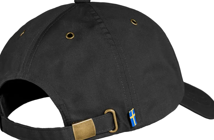 Hats-Fjallraven Vidda Cap - Dark Grey