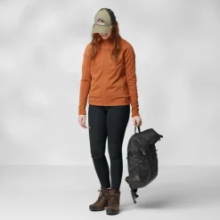 Fleece & Mid Layer-Fjallraven Womens Abisko Lite Fleece Jacket - Indigo Blue