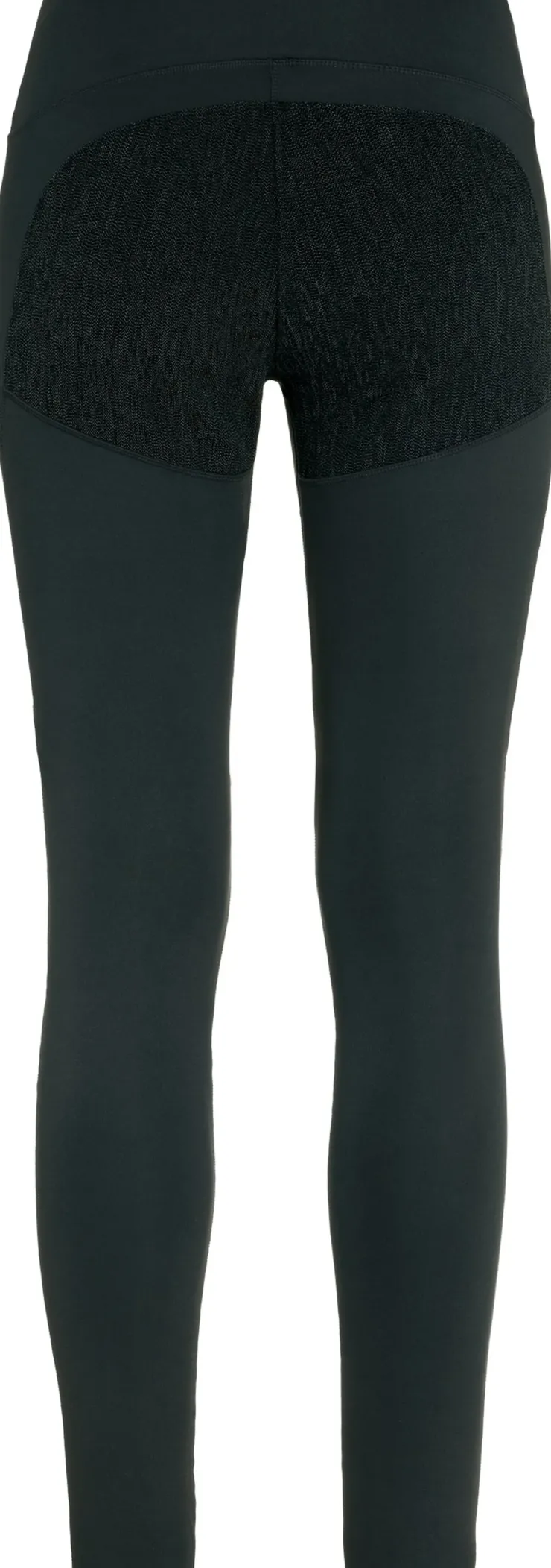 Trousers & Leggings-Fjallraven Womens Abisko Trekking Tights HD - Black