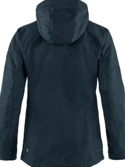 Casual Jackets-Fjallraven Womens Kaipak Jacket - Dark Navy