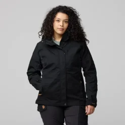 Casual Jackets-Fjallraven Womens Kaipak Jacket - Dark Navy