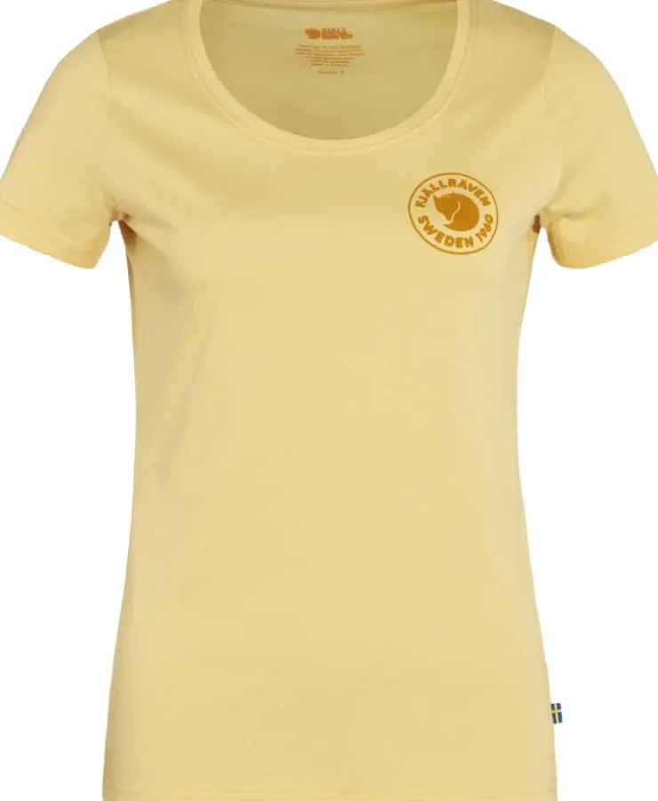 T-Shirts & Baselayers-Fjallraven Womens 1960 Logo T-shirt - Mais Yellow