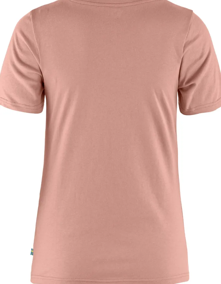 T-Shirts & Baselayers-Fjallraven Womens 1960 Logo T-shirt - Dusty Rose