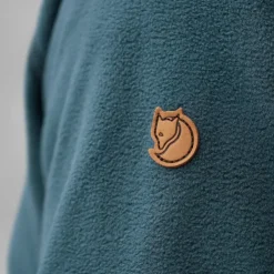 Fleece & Mid Layer-Fjallraven Womens Ovik Lite Fleece Jacket - Mountain Blue