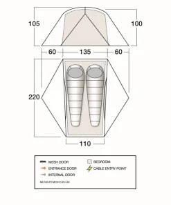 Backpacking & Lightweight Tents-F10 Radon UL 2 Tent