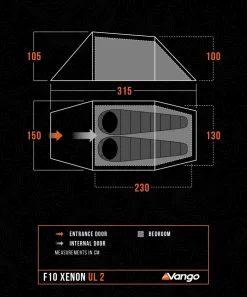 Backpacking & Lightweight Tents-F10 Xenon UL 2 Tent