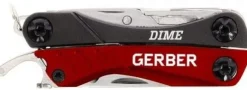 Knives & Multi-Tools-Gerber Dime Pocket Micro Tool - Red