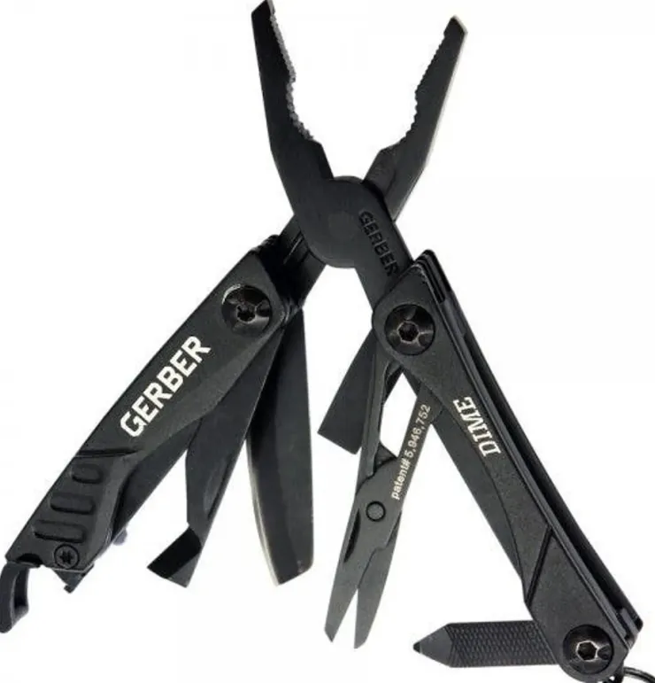 Knives & Multi-Tools-Gerber Dime Pocket Micro Tool - Black