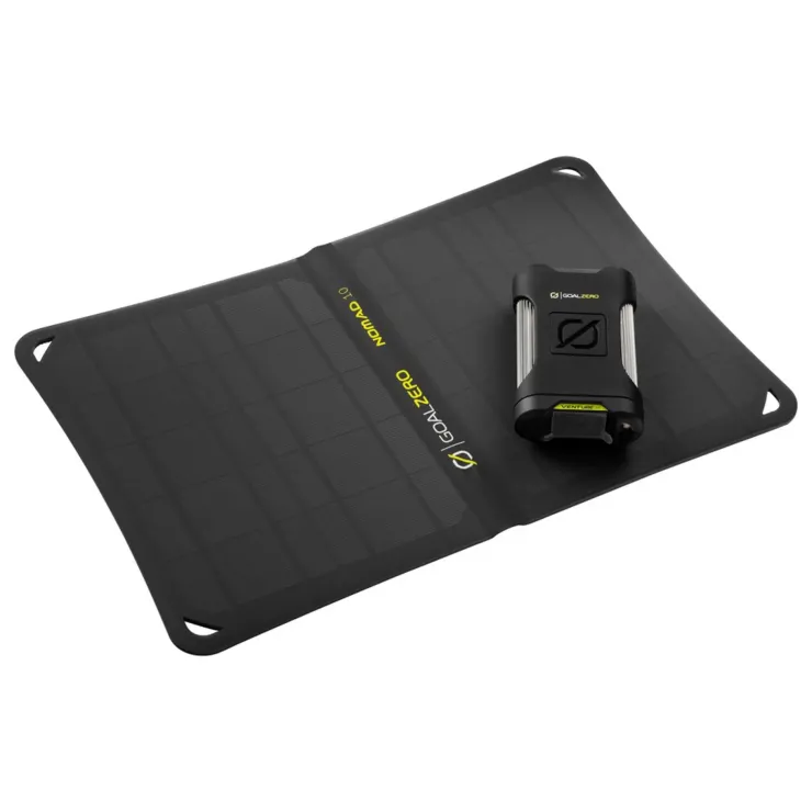 Power Banks And Solar Chargers-Goal Zero Venture 35 and Nomad 10 Power Kit