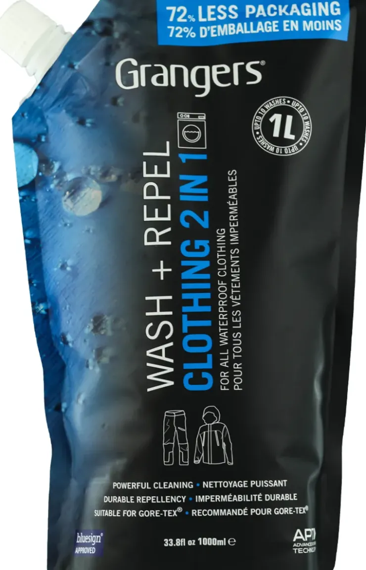 Clothing Cleaning & Proofing-Grangers Wash and Repel Clothing 2 in 1 - 1L