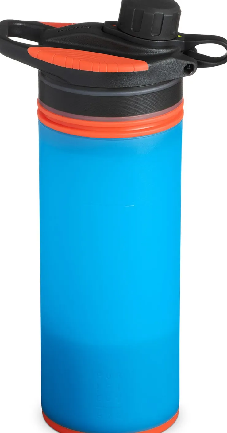 Water Purification-Grayl GeoPress Purifier Bottle - Bali Blue