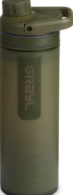 Water Purification-Grayl UltraPress Purifier Bottle - Olive Drab