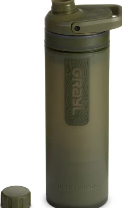 Water Purification-Grayl UltraPress Purifier Bottle - Olive Drab