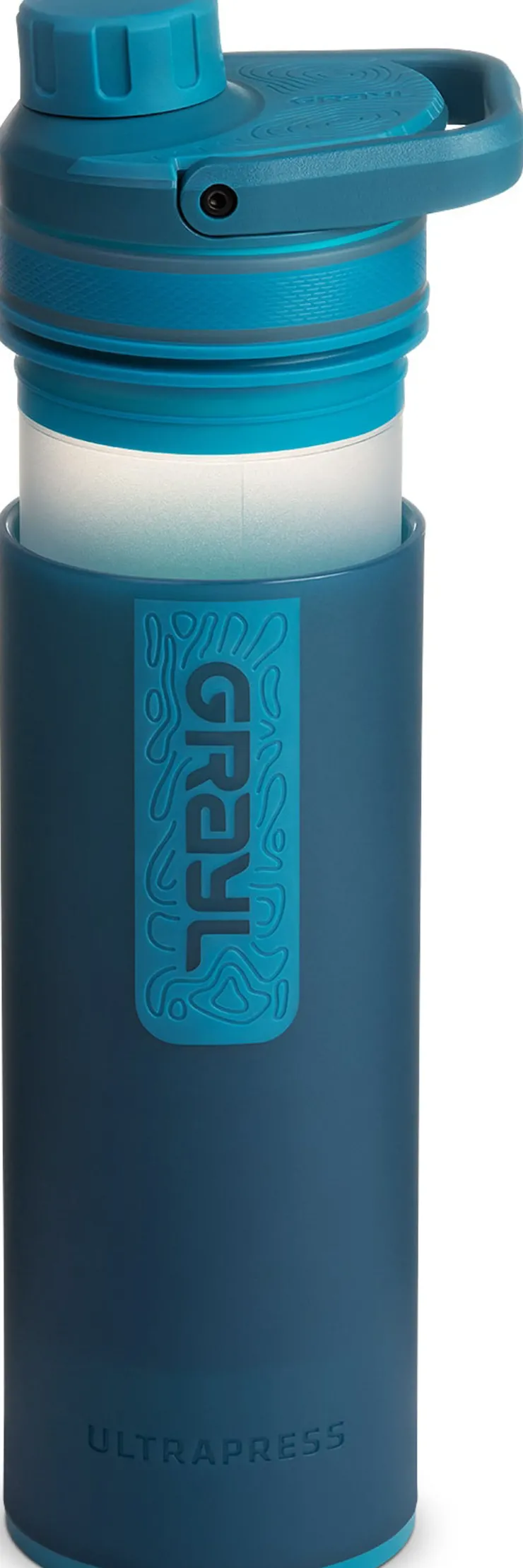 Water Purification-Grayl UltraPress Purifier Bottle - Forest Blue