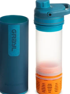 Water Purification-Grayl UltraPress Purifier Bottle - Forest Blue