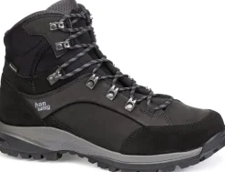 Hiking Shoes & Boots|Hiking Boots-Hanwag Mens Banks SF Extra GTX Boots - Black-Asphalt