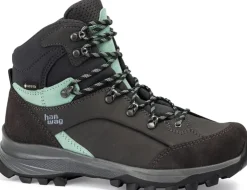 Hiking Shoes & Boots|Hiking Boots-Hanwag Womens Alta Bunion II GTX Boots - Asphalt-Mint