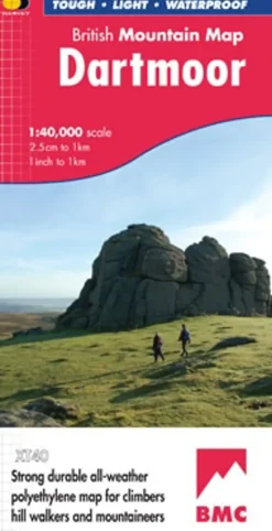 Maps And Books-Harvey's Harvey Dartmoor National Park BMC Mountain Map