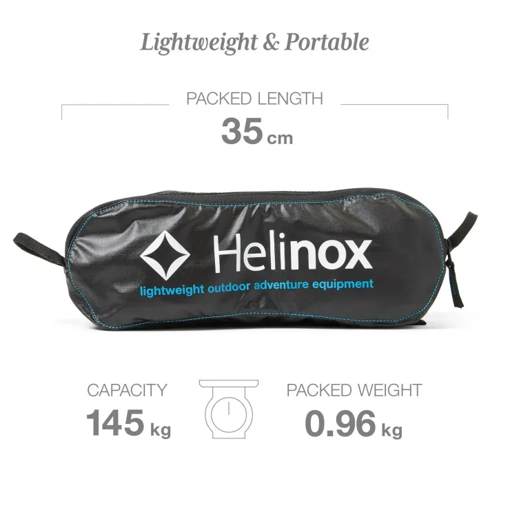 Camping Furniture-Helinox Chair One - Black