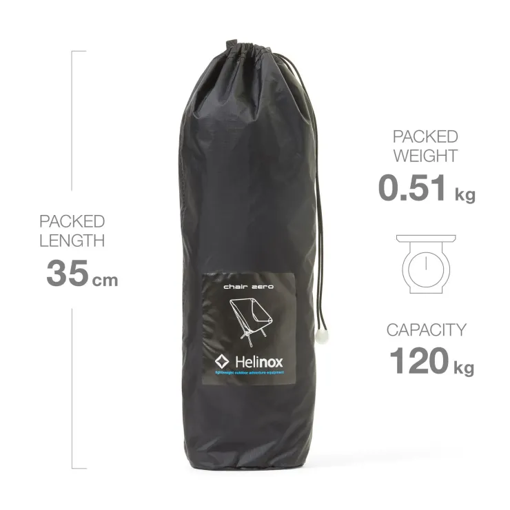 Camping Furniture-Helinox Chair Zero - Black