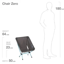 Camping Furniture-Helinox Chair Zero - Black