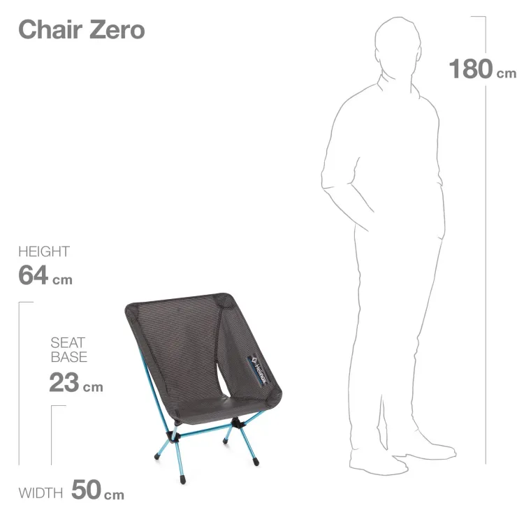 Camping Furniture-Helinox Chair Zero - Black