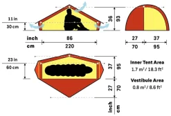 Backpacking & Lightweight Tents-Hilleberg Akto Tent - Red