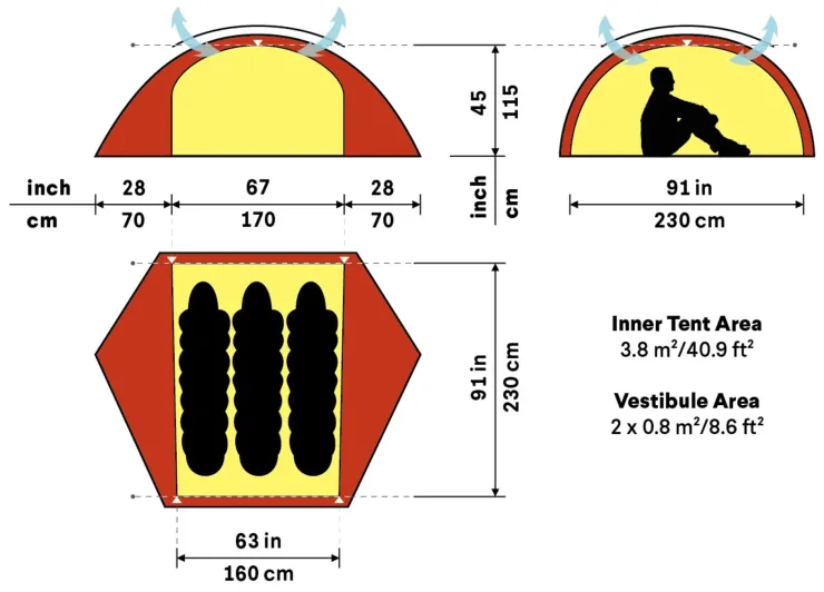 Backpacking & Lightweight Tents-Hilleberg Allak 3 Tent - Green