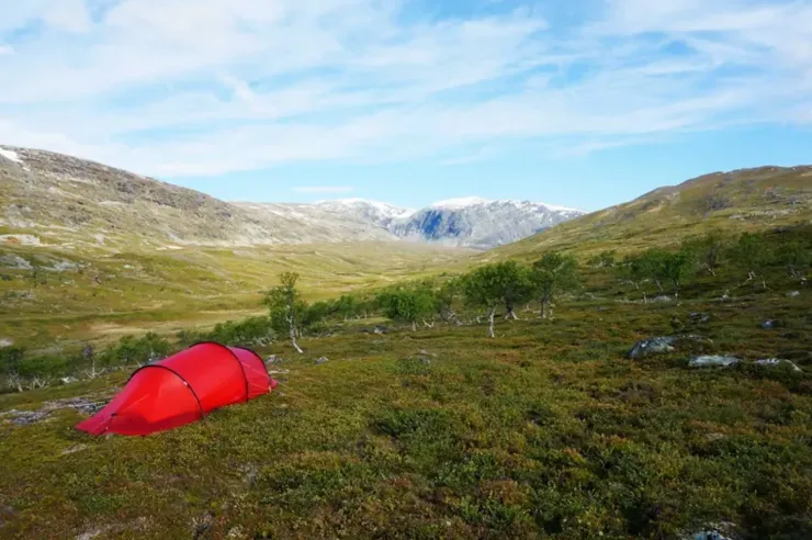 Backpacking & Lightweight Tents-Hilleberg Anjan 3 GT Tent - Green
