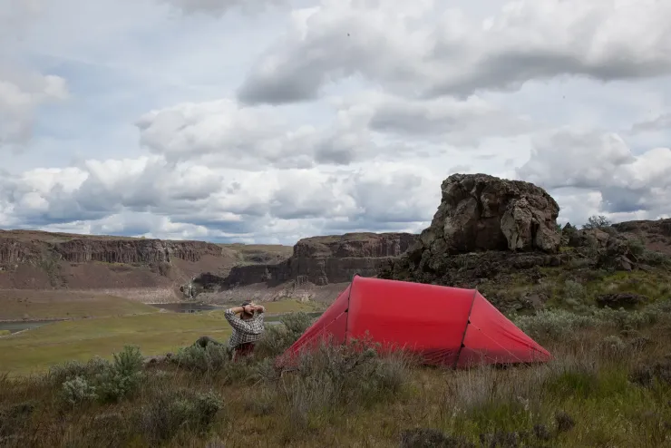 Backpacking & Lightweight Tents-Hilleberg Anjan 3 Tent - Green