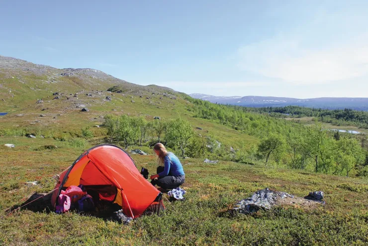 Backpacking & Lightweight Tents-Hilleberg Enan Tent - Sand