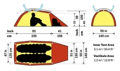 Backpacking & Lightweight Tents-Hilleberg Jannu Tent - Red