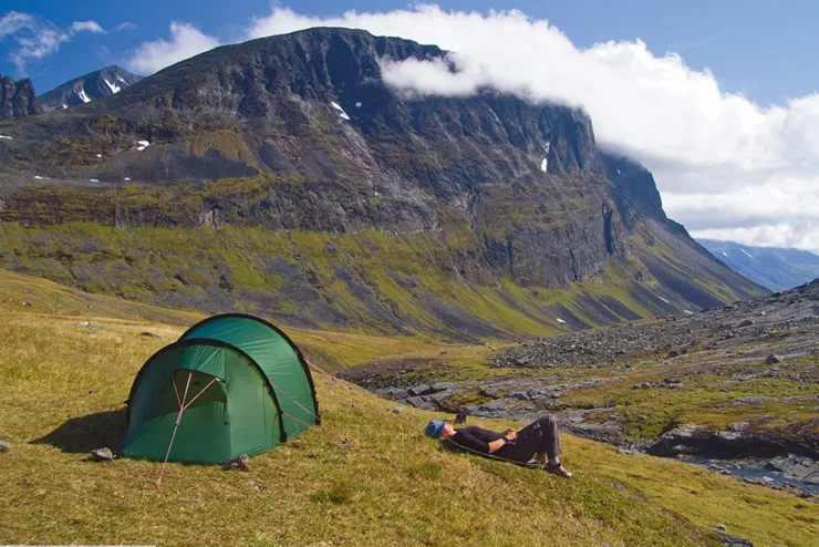 Backpacking & Lightweight Tents-Hilleberg Kaitum 3 Tent - Green