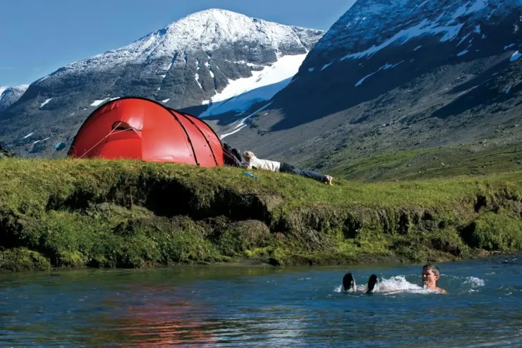 Backpacking & Lightweight Tents-Hilleberg Keron 3 Tent - Red
