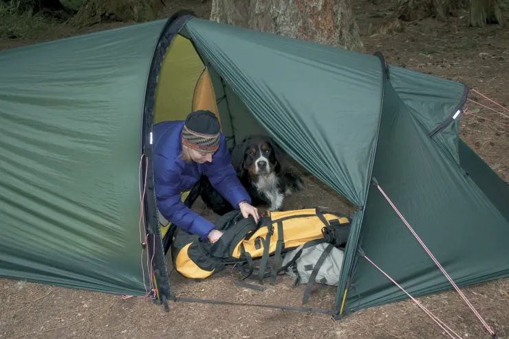 Backpacking & Lightweight Tents-Hilleberg Nallo 2 GT Tent - Sand