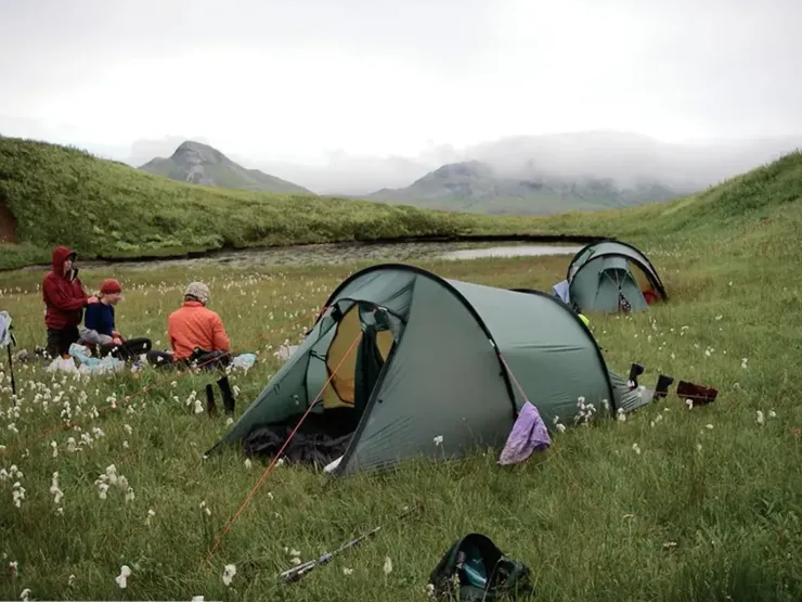 Backpacking & Lightweight Tents-Hilleberg Nallo 2 Tent - Green