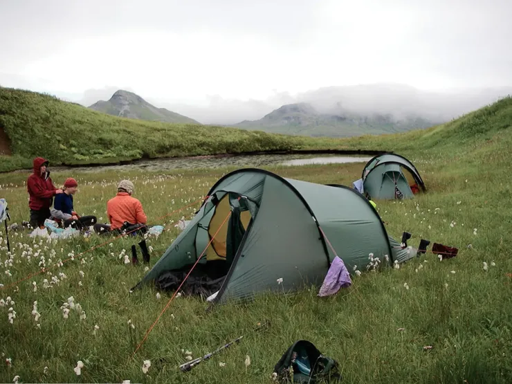 Backpacking & Lightweight Tents-Hilleberg Nallo 2 Tent - Sand