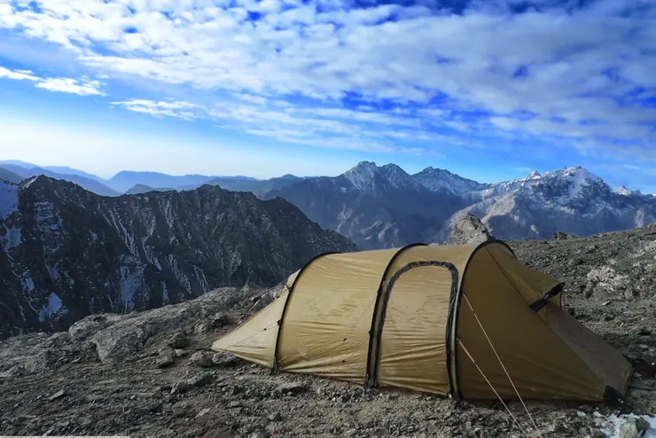 Backpacking & Lightweight Tents-Hilleberg Nammatj 3 GT Tent - Green