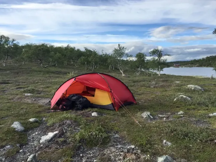 Backpacking & Lightweight Tents-Hilleberg Rogen 2 Tent - Green