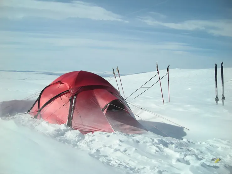 Backpacking & Lightweight Tents-Hilleberg Saivo 3 Tent - Green
