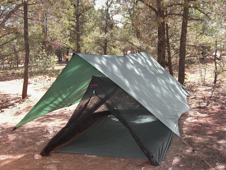 Tarps & Shelters-Hilleberg Tarp 10 UL - Green