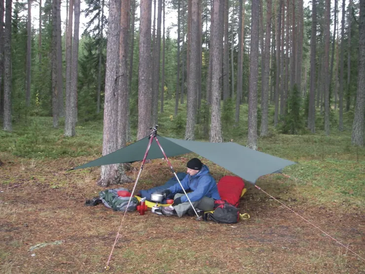 Tarps & Shelters-Hilleberg Tarp 10 UL - Green