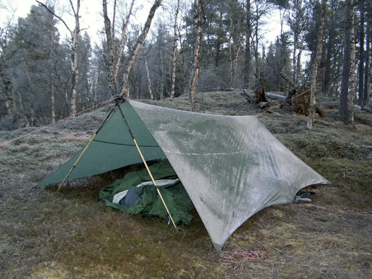 Tarps & Shelters-Hilleberg Tarp 10 UL - Green